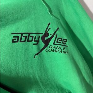 Abby Lee Dance Company  Jerzees Green Women's Sweater